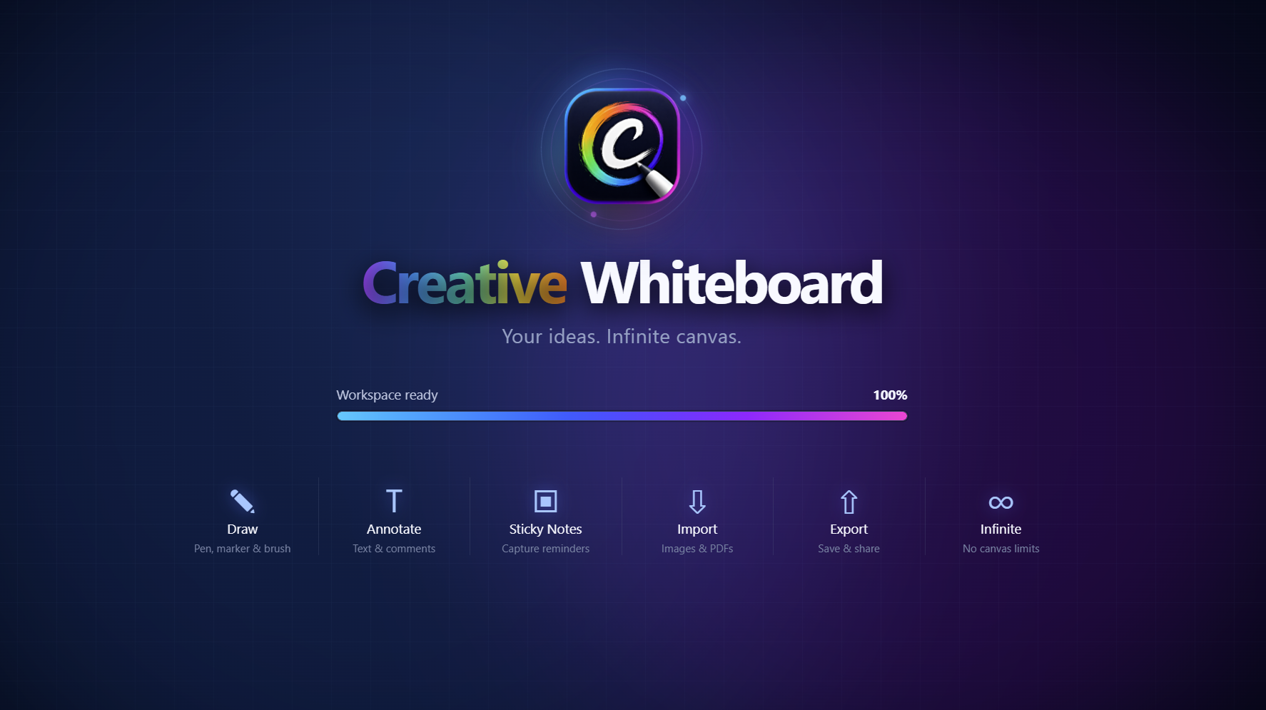 Creative Whiteboard project preview