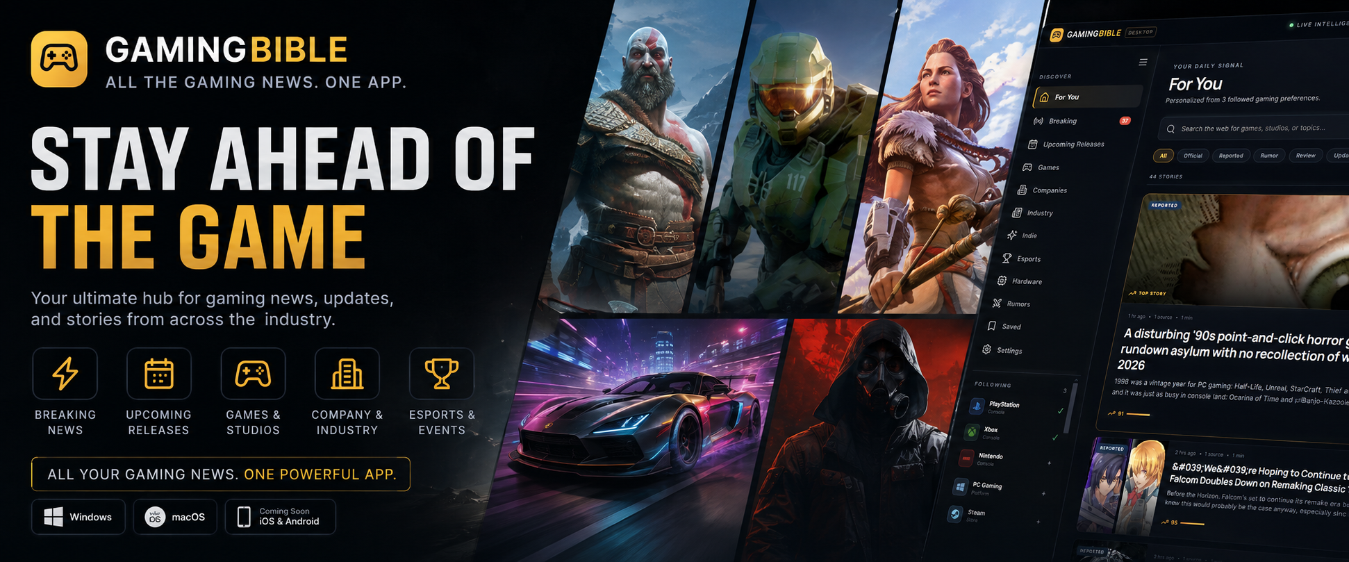 GamingBible project preview