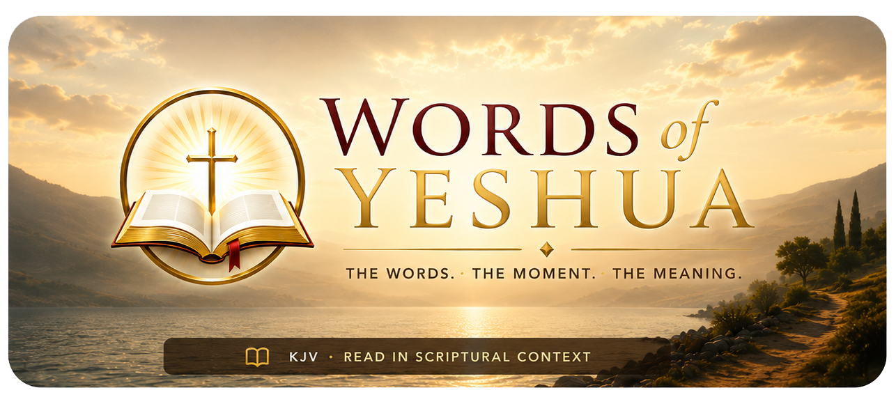 Words of Yeshua wide banner artwork