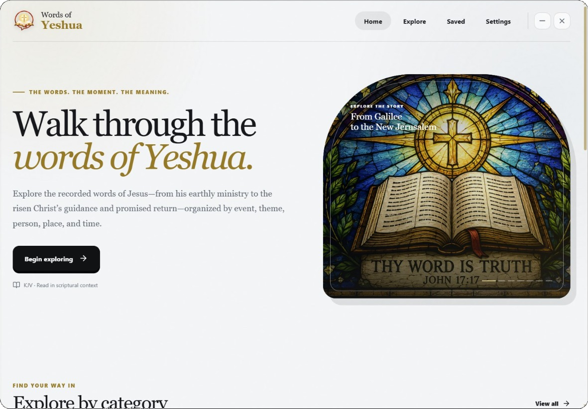 Words of Yeshua Scripture study cover artwork