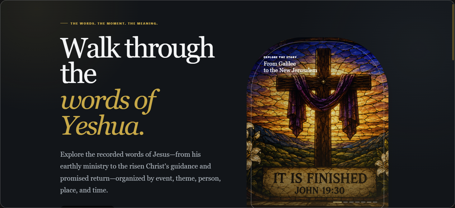 Words of Yeshua project preview