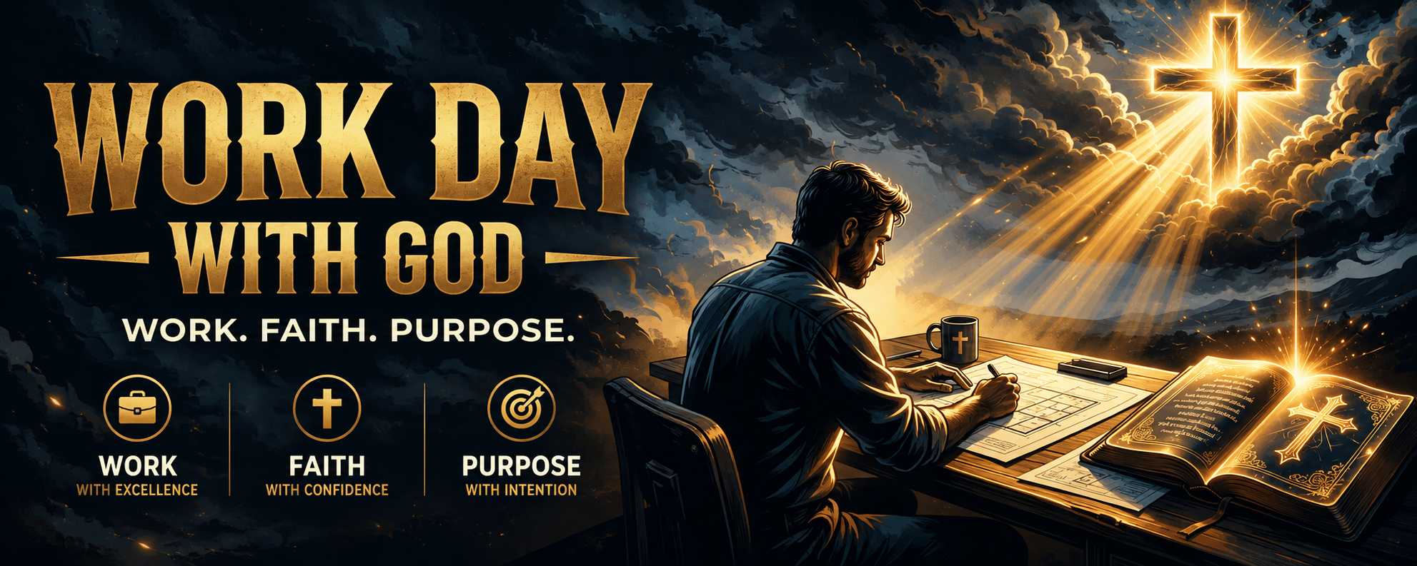 Work Day with God project preview