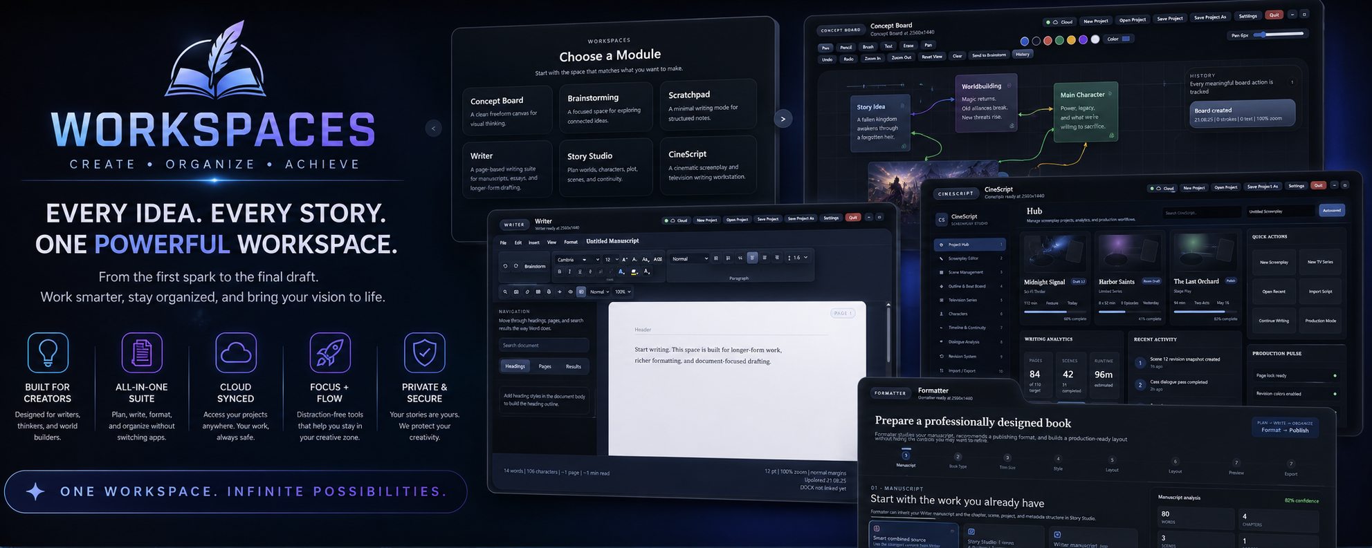 WorkSpaces project preview